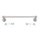 OakBrook Collection Brushed Nickel Towel Bar 18 in. L Die Cast Zinc