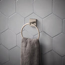 OakBrook Collection Brushed Nickel Towel Ring Die Cast Zinc