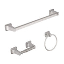 OakBrook Collection Brushed Nickel Die Cast Zinc Bath Hardware Set