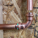 QuickFitting 1/2 in. Press in. X 1/2 in. D Press in. Copper 90 Degree Elbow
