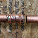 QuickFitting 1/2 in. Press in. X 1/2 in. D Press in. Copper Coupling with Stop