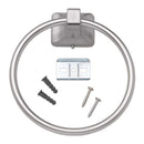 OakBrook Collection Brushed Nickel Towel Ring Die Cast Zinc