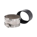 ProLine BK Products 4 in. Hub Sizes X 4 in. D Hub Sizes Neoprene/Stainless Steel No Hub Coupling 1 p