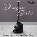 Korky Toilet Plunger and Caddy 13.75 in. L X 6 in. D, Pack of 4