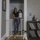 Everywhere Extra Tall Walk-Thru Safety Gate (White)