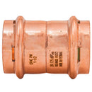 QuickFitting 1-1/2 in. Press in. Press in. Copper Coupling with Stop