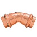 QuickFitting 3/4 in. Press in. Press in. Copper 45 Degree Elbow