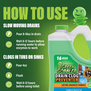 Green Gobbler Liquid Clog Preventer 64 fl. oz., Pack of 4