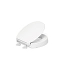 Kohler Hyten Slow Close Round White Plastic Toilet Seat