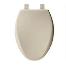 Mayfair by Bemis Affinity Slow Close Elongated Bone Plastic Toilet Seat