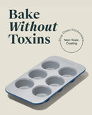 6 Cup Muffin Pan - Navy