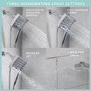 Danco Seventy Chrome 3 settings Showerhead Combo 1.8 gpm