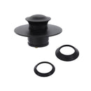 Danco 3 in. Matte Black Round Drain Cover