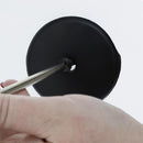 Danco 3 in. Matte Black Round Plastic Overflow Plate