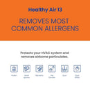 AprilAire 16 in. W X 25 in. H X 4 in. Synthetic Fiber 13 MERV Pleated Air Cleaner Cabinet Air Filter