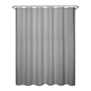 Zenna Home 72 in. H X 70 in. W Grey Spa Waffle Shower Curtain Fabric, Pack of 3