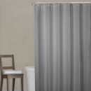 Zenna Home 72 in. H X 70 in. W Grey Spa Waffle Shower Curtain Fabric, Pack of 3