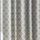 Zenna Home 72 in. H X 70 in. W Green Geometric Shower Curtain Fabric, Pack of 3