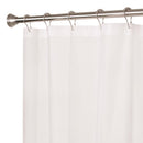 Zenna Home 72 in. H Frosted Shower Curtain Liner PEVA