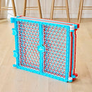 Super Wide Baby Gate and Play Yard - Red, White and Blue
