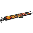 35.43" Electric Grill with Drip Tray and Non-Stick Coating