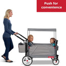 Collapsible Stroll Wagon with Storage Bag - Light Grey