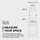 Zenna Home 18.25 in. H X 23.5 in. W X 5-1/2 in. D Rectangle Medicine Cabinet/Mirror