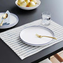 2-Pack Striped Placemat - Blue
