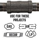 STZ Industries 1/8 in. FIP each X 1/8 in. D FIP Black Malleable Iron 45 Degree Elbow