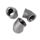 STZ Industries 1/8 in. FIP each X 1/8 in. D FIP Black Malleable Iron 45 Degree Elbow