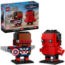 LEGO® Marvel Brickheadz™ Captain America & Red Hulk Figures – 40668