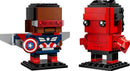 LEGO® Marvel Brickheadz™ Captain America & Red Hulk Figures – 40668