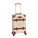 Hardside Carry On Rolling Trunk - White