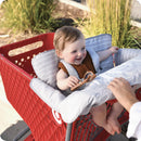 Shopping Cart and Highchair Cover for Baby - Gray