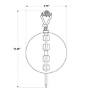 Imperial 6 in. D Cast Iron Damper