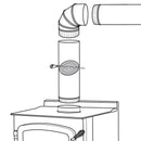 Imperial 6 in. D Cast Iron Damper