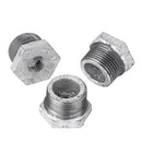 STZ Industries 3/4 in. MIP each X 1/4 in. D FIP Galvanized Malleable Iron Hex Bushing, Pack of 5