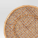 Rattan Cane Chargers - 2-Pack