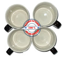 Oversized Stoneware Soup Mugs - 4-Piece Set