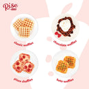 Mini Waffle Maker - Red