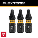 DEWALT FlexTorq DWAF1SQ1IR3 Impact Screwdriver Bit,