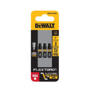 DEWALT FlexTorq DWAF1SQ3IR3 Impact Screwdriver Bit,