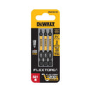 DEWALT FlexTorq DWAF2SQ1IR3 Impact Screwdriver Bit,