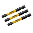 DEWALT FlexTorq DWAF2TX30IR3 Impact Screwdriver Bit, T30 Drive, Torx Drive, 1/4 in Shank, Hex Shank, 2-1/4 in L, Steel