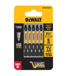 DEWALT FlexTorq, IMPACT READY Series DWA2SQ2IR5 Screwdriver Bit,