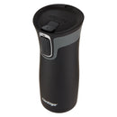 Stainless Steel Travel Mug - Matte Black
