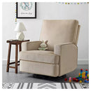 Addison Swivel Gliding Recliner - Beige