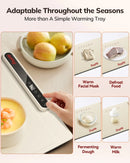Electric Food Warming Tray - Beige