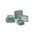 14-piece Glass Food Storage Set - Sage