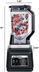 Kitchen Blender System & 8 Cup Food Processor - Black